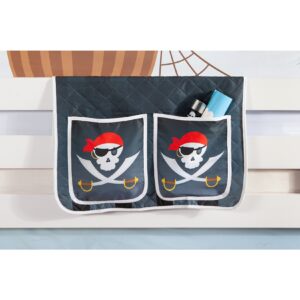 TiCAA Kinder Bett-Tasche "Pirat Luan" für Hoch- und Etagenbetten